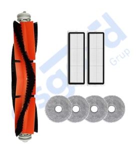 Dreame L10 S PRO, L10S PRO GEN 2, L10S PLUS Uyumlu 1 Ana Fırça 2 Filtre 4 Mop PKT-iasgf0000299