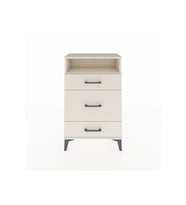 Arges Komodin Tek Raflı 3 Çekmeceli 60x30x96 Aytaşı-Aytaşı