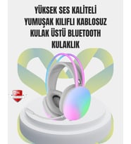 40mm Sürücülü Rgb Kablosuz Kulaklık – Oyun Ve Müzik İçin