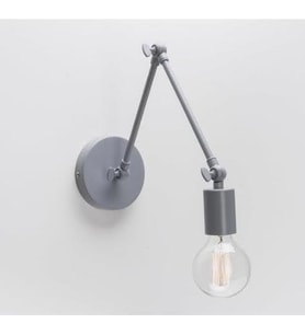 MYLİGHTS MODERN OKUMA LAMBASI APLİK GECE LAMBASI ÜÇ MAFSALI HAREKETLİ APLİK (Siyah)