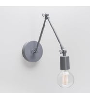 MYLİGHTS MODERN OKUMA LAMBASI APLİK GECE LAMBASI ÜÇ MAFSALI HAREKETLİ APLİK (Siyah)