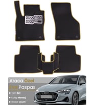 AUDİ A3 SEDAN (2020-2025) Uyumlu EVA Paspas Tam Set–Araca Özel,Su Geçirmez,Kolay Montaj