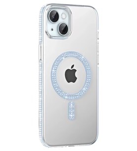 Iphone 14 Move Taşlı Magsafe Kapak -