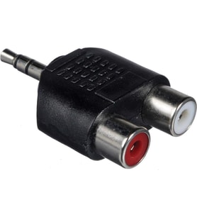 1 Stereo Erkek 2 Rca Dişi Çevirici 5 adet