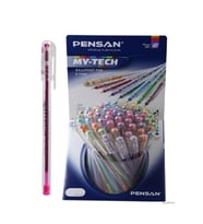 Pensan Tükenmez Kalem My-Tech 0.7 MM İğne Uç 8 Renk 60 LI Stand