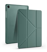 Fuchsia Galaxy Tab A11 Plus ile Uyumlu Kalem Bölmeli Tri Folding Kılıf