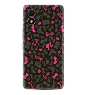 TCL 303 Kılıf Resimli Desenli Baskılı Silikon Barbie and Shoes 1413
