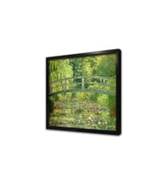 Giverny MonetNin Bahçesi Çerçeveli Mdf Tablo