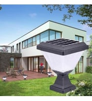 CATA CT-7315 Solar Bahçe Set Üstü Armatür aydınlatma lamba ışık Beyaz 6500K 30w dış mekan açık alan güneş enerjili