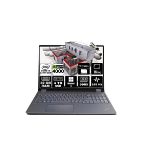 Lenovo Thinkpad P16 Gen 2 Intel Core I9-13980HX 32GB 4tb SSD RTX4000/12GB 16" Wqxga W11P Taşınabilir Iş Istasyonu 21FA0005TX-A3