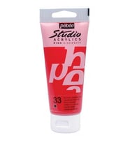 Pebeo Studio Akrilik Boya 100 ml. 33 Cadmium Red Hue 