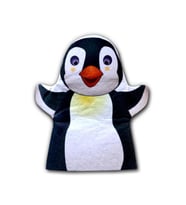 Tox Penguen Vahşi Hayvanlar Keçe El Kukla T122 , Eğitici Oyuncak