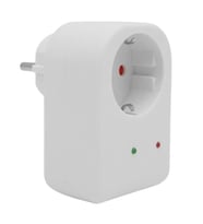 Powermaster PM-18521 Durum Ledli Akım Korumalı Tekli Priz 16 Amper - 3500 Watt Tekli Beyaz