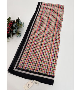 Quare Soft Pamuklu Desenli Şal LDSQ1009