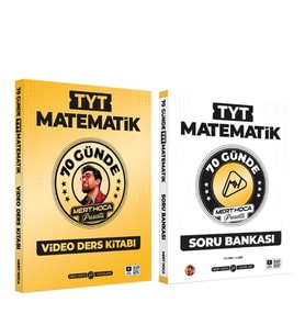 Mert Hoca TYT 70 Günde Matematik Kampı ve Soru Bankası Seti 2 Kitap