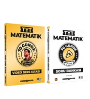 Mert Hoca TYT 70 Günde Matematik Kampı ve Soru Bankası Seti 2 Kitap