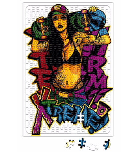Menina Radical Puzzle 240 Parça Yapboz