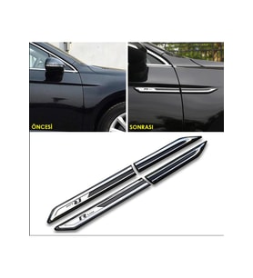 Volkswagen Passat B8 Abs Krom Çamurluk Çıtası 4 Prç. R Line 2015