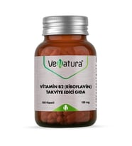 VeNatura Vitamin B2 Riboflavin 100mg Kapsül 100 lük