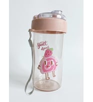 Sweet Dreams Desenli Su Matarası Askılı Okul Suluk 300 ML