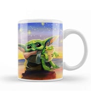 Baby Yoda Star Wars Kupa Bardak Porselen