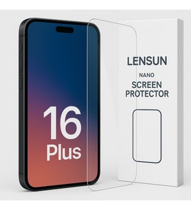 Apple Uyumlu iPhone 16 Plus Lensun Nano Ekran Kaplama