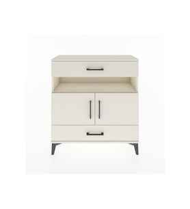 Arges Şifonyer 3 Raflı 2 Çekmeceli 2 Kapaklı 88x30x96 Aytaşı-Aytaşı