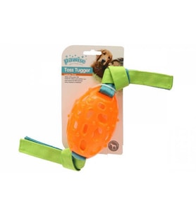Pawise Fırlatmalı İpli Kauçuk Top Köpek Oyuncağı