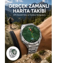 Northcity Premium Amoled Akıllı Saat: GPS, Harita Desteği ve Sağlık Takibi ile Yeni Nesil Deneyim