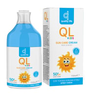 QL Bebek Güneş Kremi 50+ SPF 110 ML Çok Yüksek Koruma Çocuk Güneş Kremi