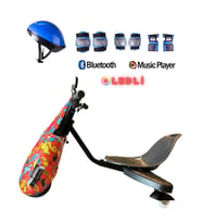Citymate Drift Car Elektrikli Kaykay Bluetooth Dirift Kar Hoverboard Scooter + Koruma Ekipmanı D28