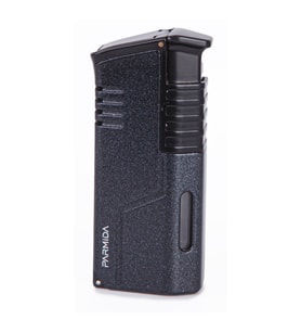Parmida 3 Torch Pürmüz Siyah Metal Puro Çakmağı