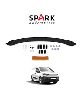 Fiat Doblo 2023- Yılı ve Sonrası Uyumlu Kaput Rüzgarlığı 3mm