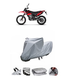 Malaguti XTM 125 Gri Motosiklet Brandası ARKA ÇANTA UYUMLU DEĞİLDİR