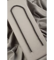 Hematit Doğal Taş Mat Gri Rondela Kesim 4x1mm Dizi [AA]