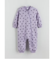 LCW baby Lila 1.6 Tog Puantiyeli Kız Bebek Uyku Tulumu