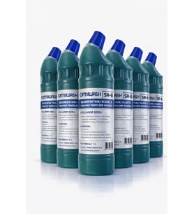 Omniwash SR-6 Ağır Kirler İçin Klozet Pisuvar Temizleme 1000ml 6 Adet