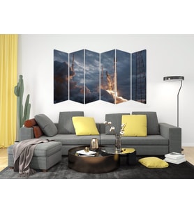 ROKET KALKIŞI MDF TABLO-0950 MODEL-B
