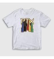 Presmono Unisex Çocuk Beyaz Vintage Pentatonix T-Shirt 75707tt (Beyaz)