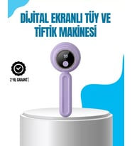 Şarjlı Tiftik Temizleme Makinesi Kablosuz Pratik Kullanım