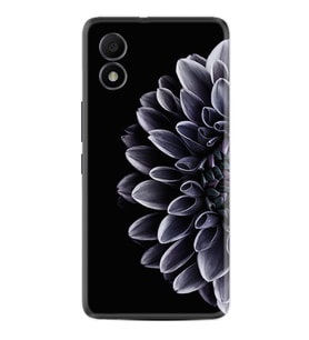 TCL 303 Kılıf Silikon Desen Özel Seri Çiçekler 1639