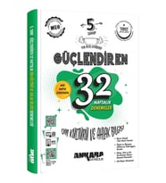 Ankara Yayıncılık 5. Sınıf Güçlendiren 32 Haftalık Din Kültürü Ve Ahlak Bilgisi Kazanım Denemeleri (Çok Renkli)