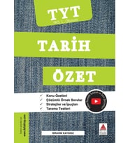 Delta Kültür Yayınları Tyt Tarih Özet