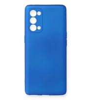 Durukar® Reno 5 Pro Kılıf First Silikon - Mavi