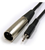 3.5 mm Stereo to Xlr Erkek Kablo 3 metre