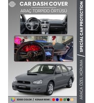 SUBARU IMPREZA (2000-2007) Torpido Örtüsü Panel Halı Torpido Koruma Tam Uyum UV Koruma Hızlı Montaj