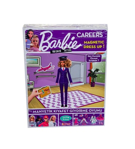 Mulvxurg  Urg02 1918 Dıytoy Barbie Careers Manyetik Kıyafet Giydirme Oyunu / 3-8 Yaş (Mulvix)