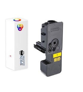 PlusPrint TK-5240 Kyocera Ecosys M5526CDN Sarı Muadil Toner (Siyah)
