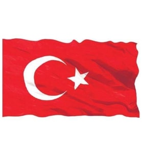 1 Adet 40* 60Türk Bayrağı Bez Okul Öğrenci Kırtasiye 10552