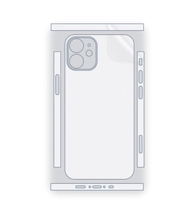 SChitec Apple iPhone 12 Mini Uyumlu Fullbody Arka Kaplama Hidrojel Koruyucu Film